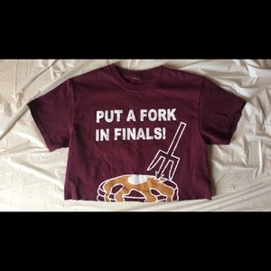 ASU Put A Fork in Finals Crop Top
